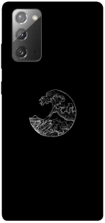 Чехол на Samsung Galaxy Note 20 Black tsunami фото 1 из 1