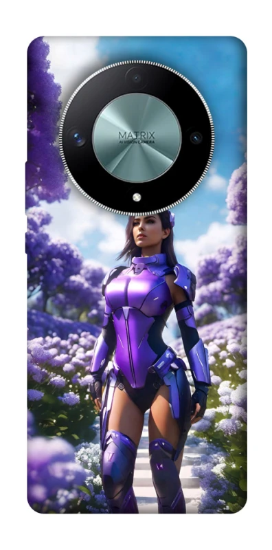 Чехол на Huawei Magic6 Lite Cyber space girl ver.4 фото 1 из 1