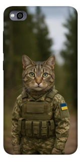 Чехол на Xiaomi Redmi 4a Кот защитник фото 1 из 1