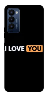 Чохол на TECNO Camon 18 Pro Love aesthetic ver.6 фото 1 з 1