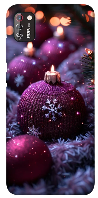 Чехол на TECNO POP 4 Pro Новогодний v45 фото 1 из 1