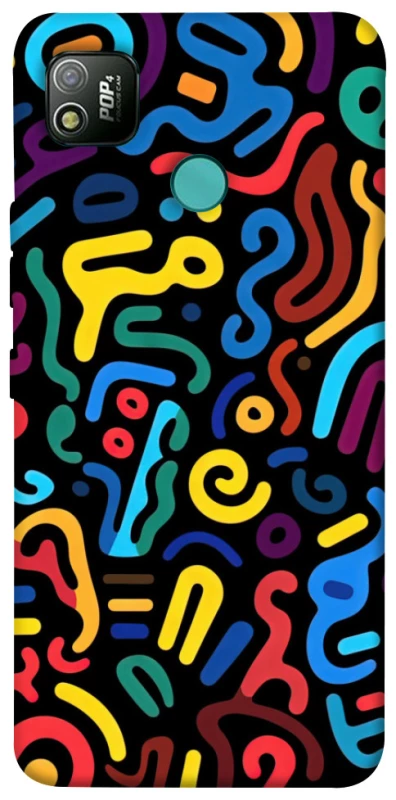 Чохол на TECNO POP 4 abstraction фото 1 з 1