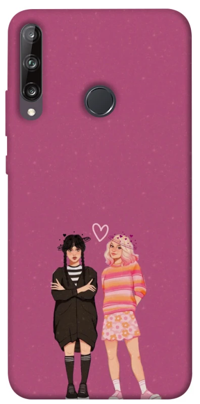 Чохол на Huawei P40 Lite E Raven & Rainbow Wednesday фото 1 з 1