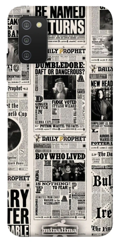Чохол на Samsung Galaxy A02s Harry Potter newspaper фото 1 з 1