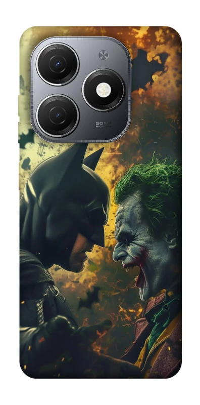Чохол на TECNO Spark 20 Batman and the Joker фото 1 з 1