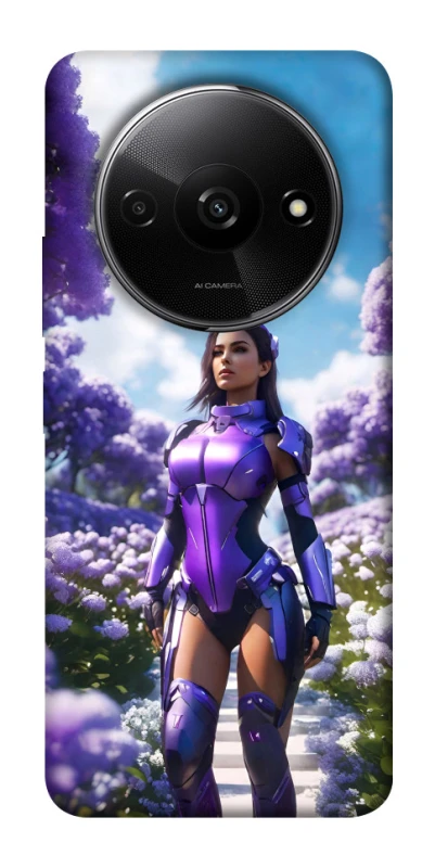 Чохол на Xiaomi Redmi A3 Cyber space girl ver.4 фото 1 з 1