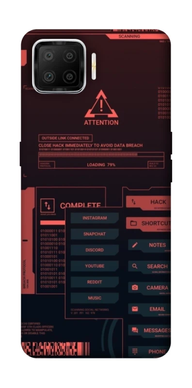 Чехол на Oppo A73 (2017) Attention фото 1 из 1