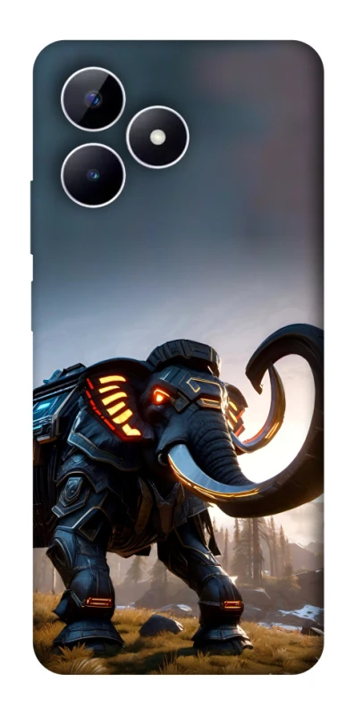Чохол на Realme Note 50 5G Cyber ​​elephant фото 1 з 1