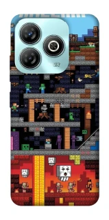 Чохол на ZTE Blade A75 4G Minecraft фото 1 з 1