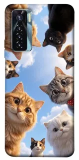 Чехол на TECNO Camon 17 Pro Cats фото 1 из 1