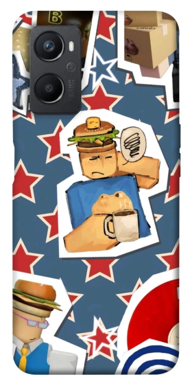 Чехол на Oppo A96 Roblox v2 фото 1 из 1