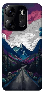 Чехол на Tecno Spark Go 2023 Нарисованные горы фото 1 из 1