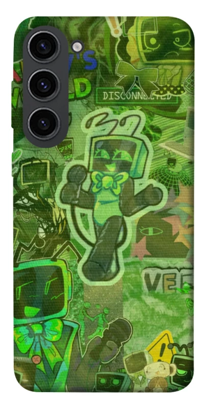 Чохол на Samsung Galaxy S23 Dandysworld tv green theme фото 1 з 1