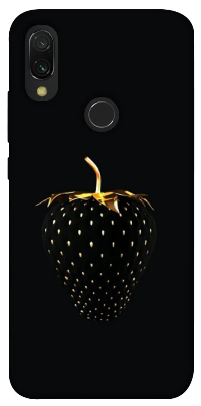 Чохол на Xiaomi Redmi 7 Чорна полуниця фото 1 з 1