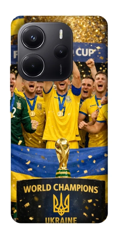 Чохол на Xiaomi Redmi Note 14 5G UA-Football ver.5 фото 1 з 1