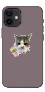 Чохол на Apple iPhone 12 mini (5.4") cat matcha фото 1 з 1