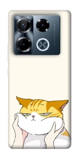 Чехол на Infinix Note 40 Pro 4G Cat bun фото 1 из 1