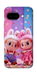 Чехол на Google Pixel 9a Labubu twins ver.3 фото 1 Чехол на Google Pixel 9a Labubu twins ver.3 фото 1 из 1