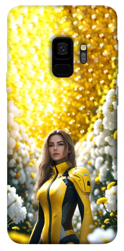 Чехол на Samsung Galaxy S9 Cyber space girl ver.2 фото 1 из 1