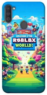 Чехол на Samsung Galaxy A11 Roblox World фото 1 из 1