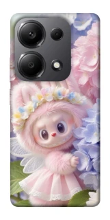 Чехол на Xiaomi Redmi Note 13 Pro 5G Labubu & Flowers ver.1 фото 1 из 1