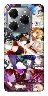 Чехол на TECNO Spark 20 Pro Genshin Impact ver.2 фото 1 из 1