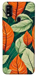 Чохол на ZTE Blade A51 Leaves фото 1 з 1