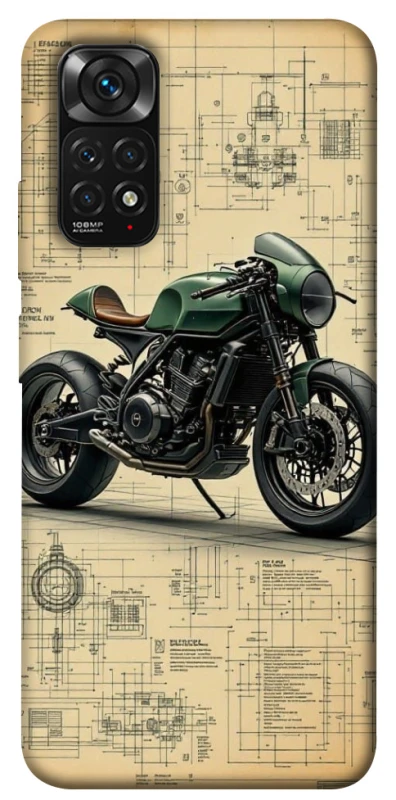 Чохол на Xiaomi Redmi Note 11 (Global) / Note 11S Bike model фото 1 з 1