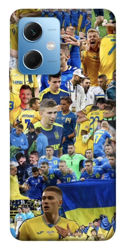 Чехол на Xiaomi Redmi Note 12 5G UA-Football ver.6 фото 1 из 1
