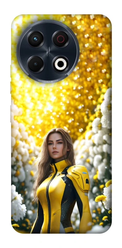 Чохол на TECNO Spark 30 Pro (KL7) Cyber space girl ver.2 фото 1 з 1