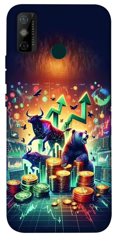 Чохол на TECNO Spark 6 Go Crypto market фото 1 з 1