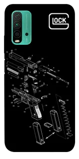 Чохол на Xiaomi Redmi Note 9 4G / Redmi 9 Power LOCK фото 1 з 1