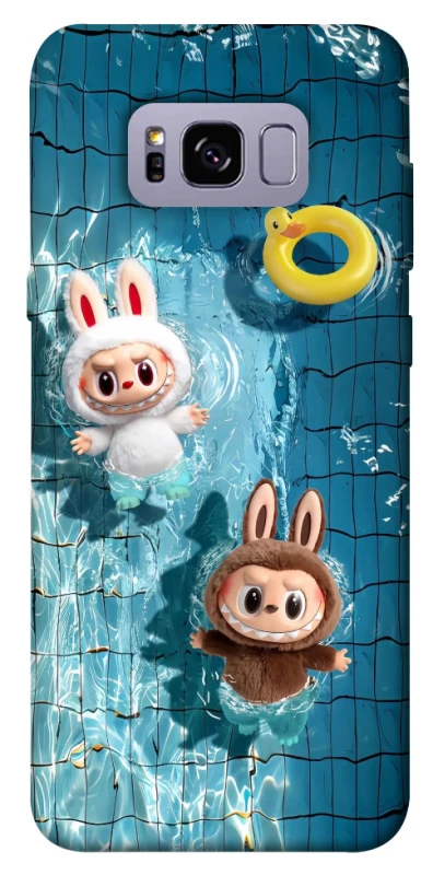 Чохол на Samsung G955 Galaxy S8 Plus Labubu in the pool фото 1 з 1