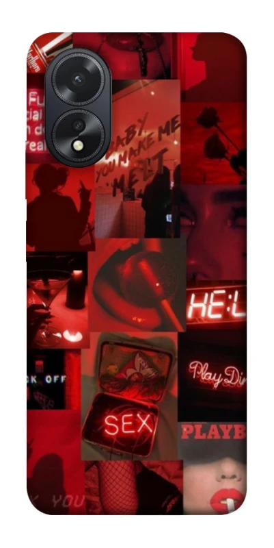 Чехол на Oppo A18 Love collage ver.3 фото 1 из 1