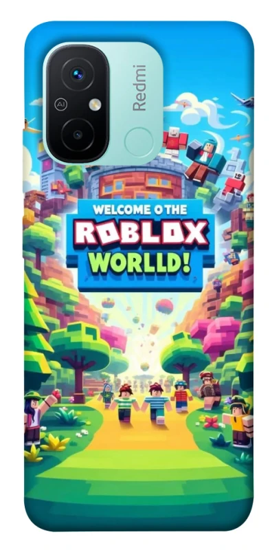 Чохол на Xiaomi Redmi 12C / Poco C55 Roblox World фото 1 з 1