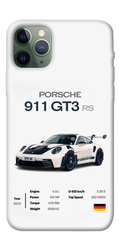 Чехол на Apple iPhone 11 Pro (5.8") Porsche 911 GT3 фото 1 из 1