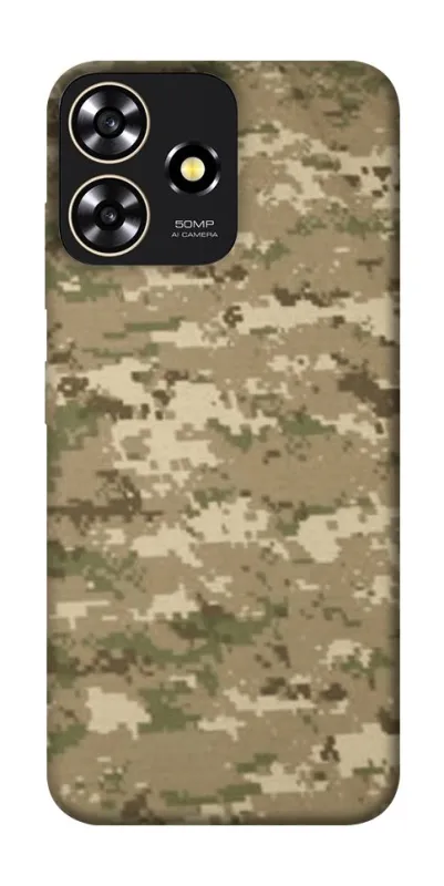 Чехол на ZTE Blade A73 4G camouflage v4 фото 1 из 1