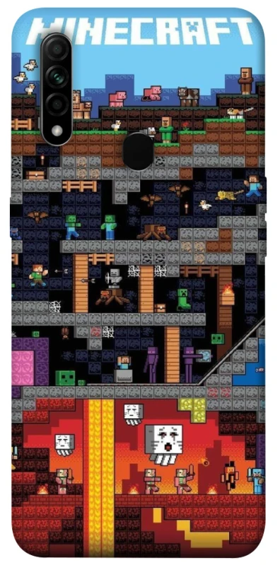 Чохол на Oppo A31 Minecraft фото 1 з 1