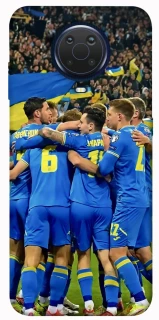 Чехол на Nokia G20 / G10 / 6.3 Сборная Украины v3 фото 1 из 1