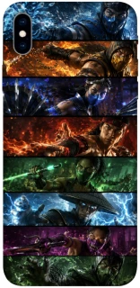 Чохол на Apple iPhone XS Max (6.5") Mortal Kombat ver.2 фото 1 з 1
