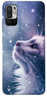 Чехол на Xiaomi Redmi Note 10 5G Snow cat фото 1 из 1