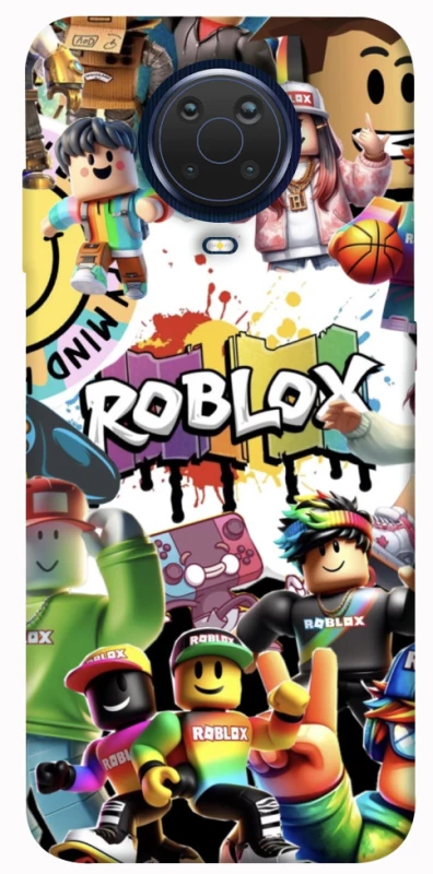 Чохол на Nokia G20 / G10 / 6.3 Roblox Characters Collage фото 1 з 1
