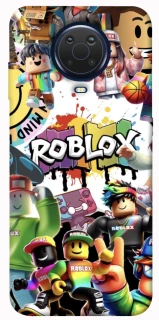 Чехол на Nokia G20 / G10 / 6.3 Roblox Characters Collage фото 1 из 1