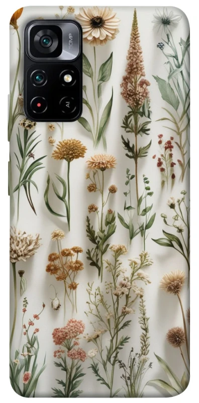 Чохол на Xiaomi Poco M4 Pro 5G Floral design ver.2 фото 1 з 1