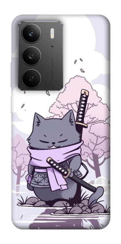 Чохол на Realme C75 Samurai cat фото 1 з 1