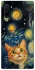 Чехол на Samsung Galaxy Note 10 Plus paint cat фото 1 из 1