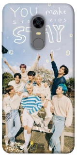 Чехол на Xiaomi Redmi 5 Plus / Redmi Note 5 (Single Camera) Stray Kids One Team фото 1 из 1