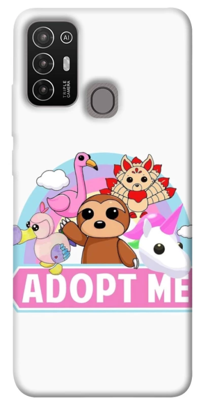 Чехол на ZTE Blade A52 Adopt Me Pets Logo фото 1 из 1