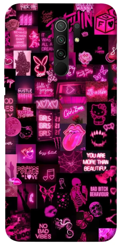 Чехол на Xiaomi Redmi 9 Hot collage ver.8 фото 1 из 1