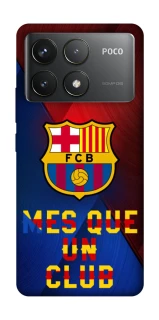 Чохол на Xiaomi Poco F6 Pro FC Barcelona v5 фото 1 з 1